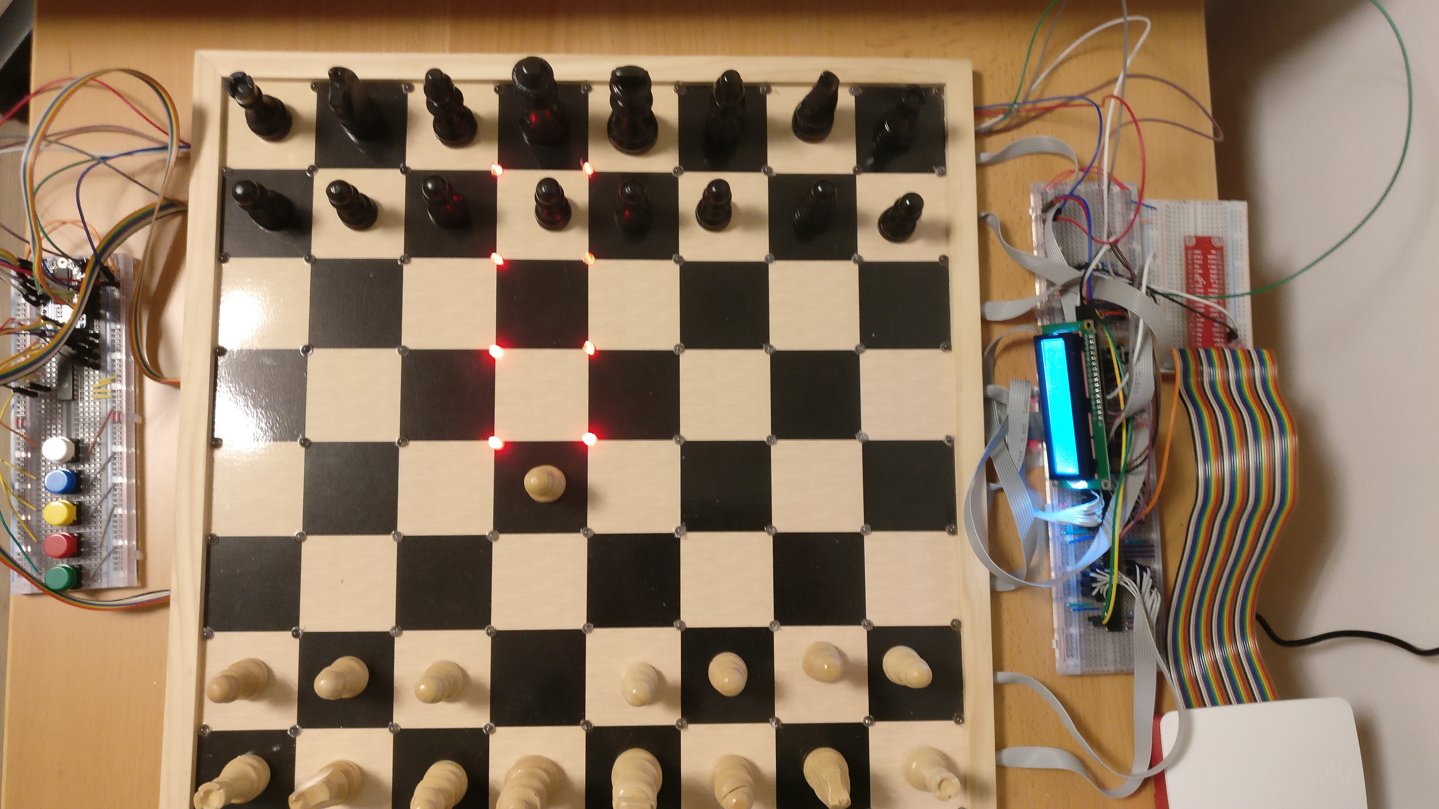 DIY smart chess board to play on Lichess! : r/chess